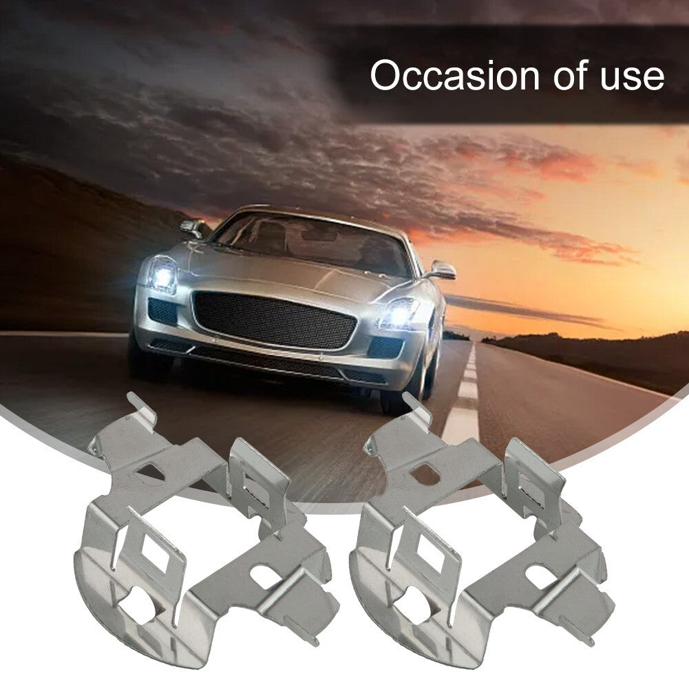 2 H7 HID Headlight Bulb Light Retainer Clip Adapter Holder for- for Mercedes