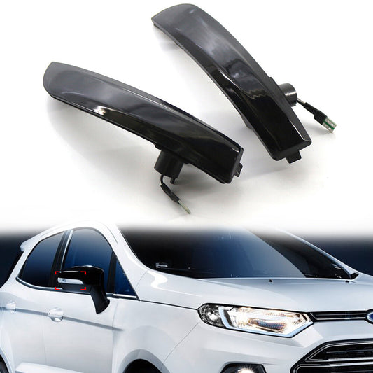 Dynamic LED Side Mirror Turn Signal Light Blinker for Ford Escape Kuga Ecosport