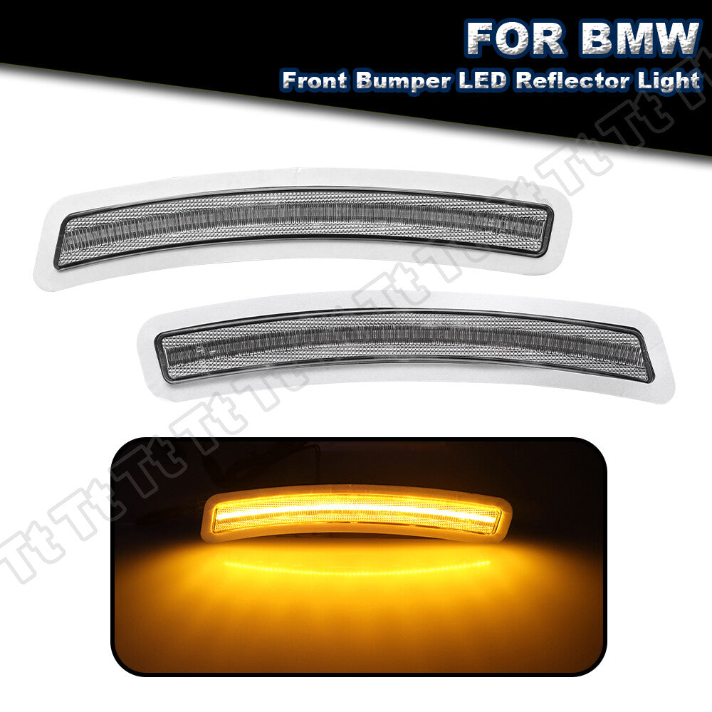 LED front bumper side marker reflectors suitable for 2014-2020 for BMW F80 M3 F82 F83 M4