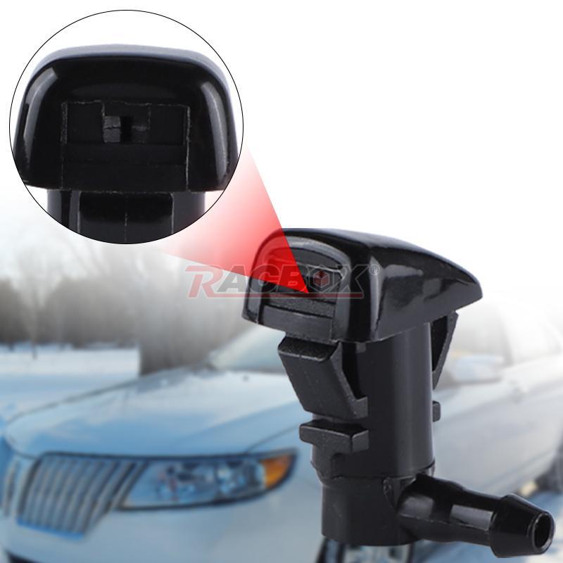 2PCS Windshield Washer Jet Sprayer Nozzle for 2008-2012 for Ford Fusion Milan MKZ