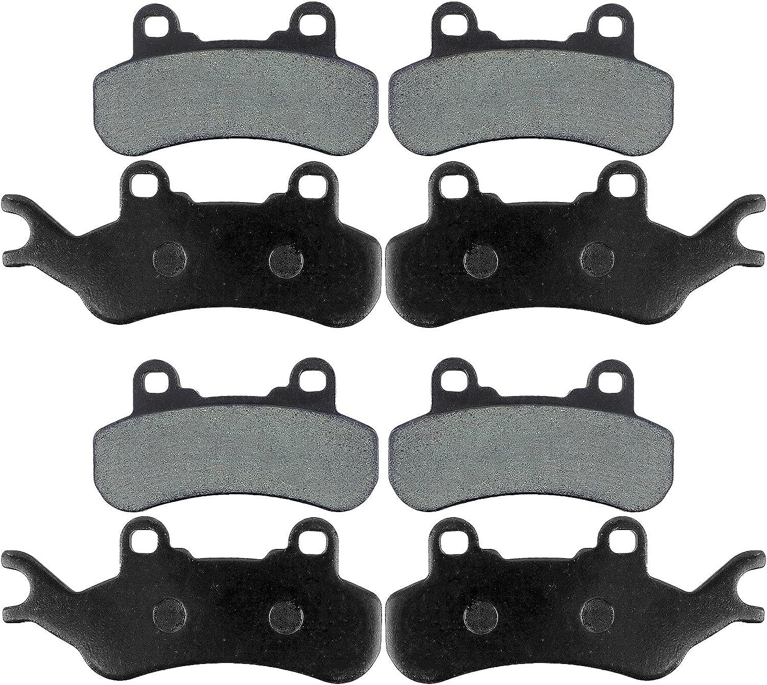 Front and Rear Brake Pads for Can-Am for Defender Max HD10 4x4/ for Defender Max HD8 4x4