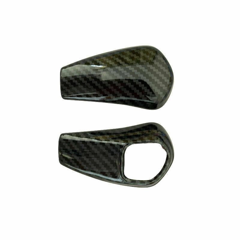 for Honda CR-V 2015 2016 Carbon Fiber Central Console Gear Shift Knob Cover Trim