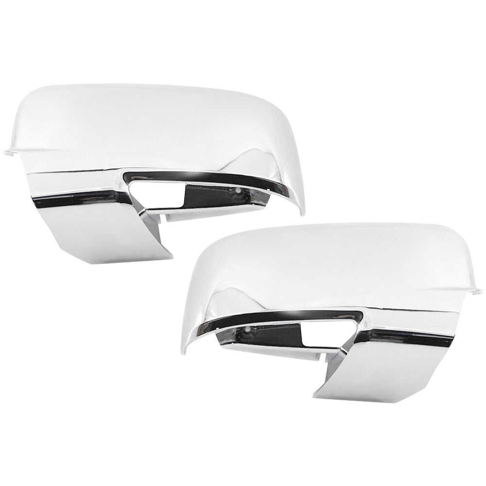 Left Right Mirror Cover Rearview Mirror Case for 2013-2018 for Ram 1500 Chrome