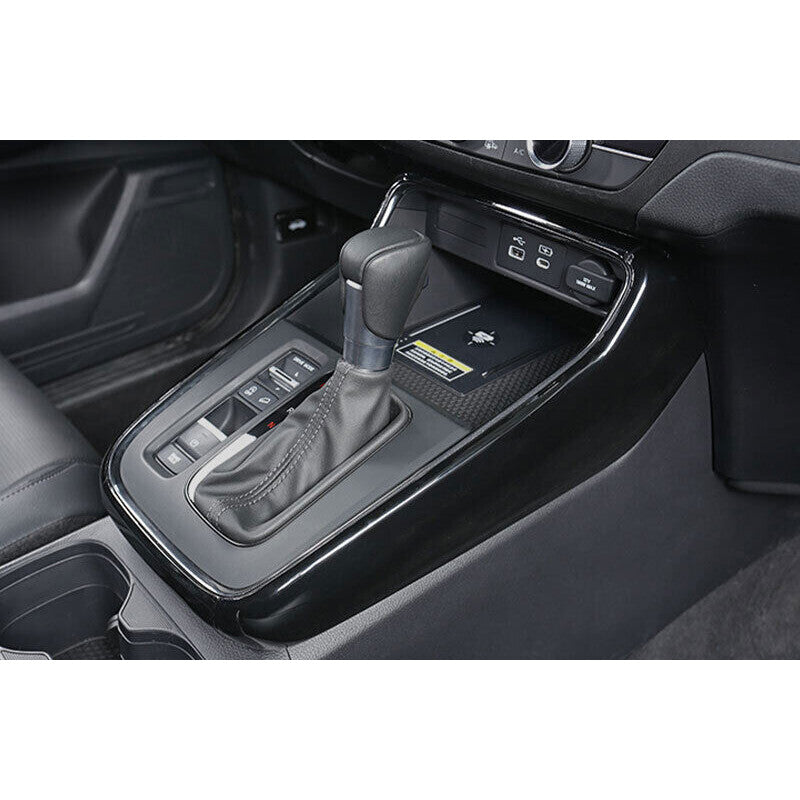 for Honda CR-V 2023-2024 Gloss Black Inner Console Gear Shift Side cover Trim 4x