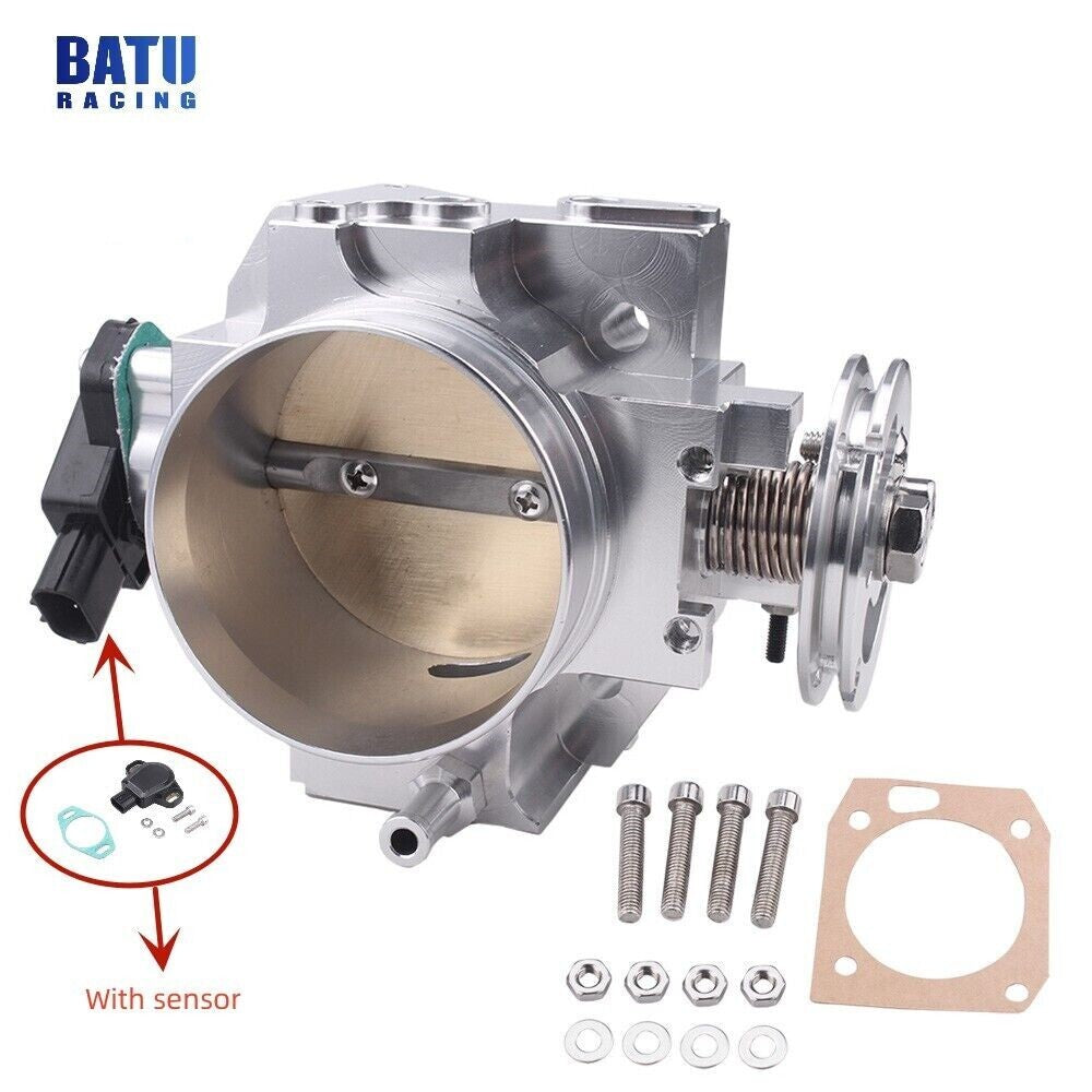 70mm Throttle Body TPS for Civic Si K-Series K20 Engine for Acura RSX Silver
