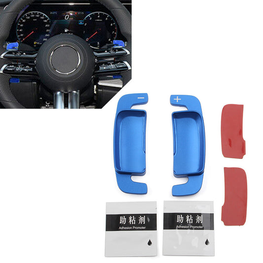 for Mercedes Benz C/S/E-Class Blue Steering Wheel Shift Paddle Shifter Extension
