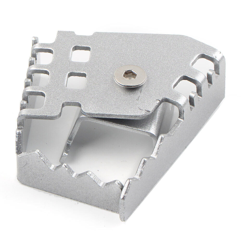 Chrome Rear Foot Brake Peg Pad Extender for BMW F650GS F700GS F800GS R1200GS LC