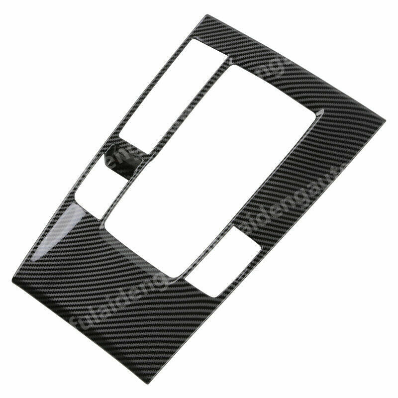 ABS Carbon Fiber Inner Gear Shift Box Panel Cover Trim for Mazda 3 Axela 19-2022