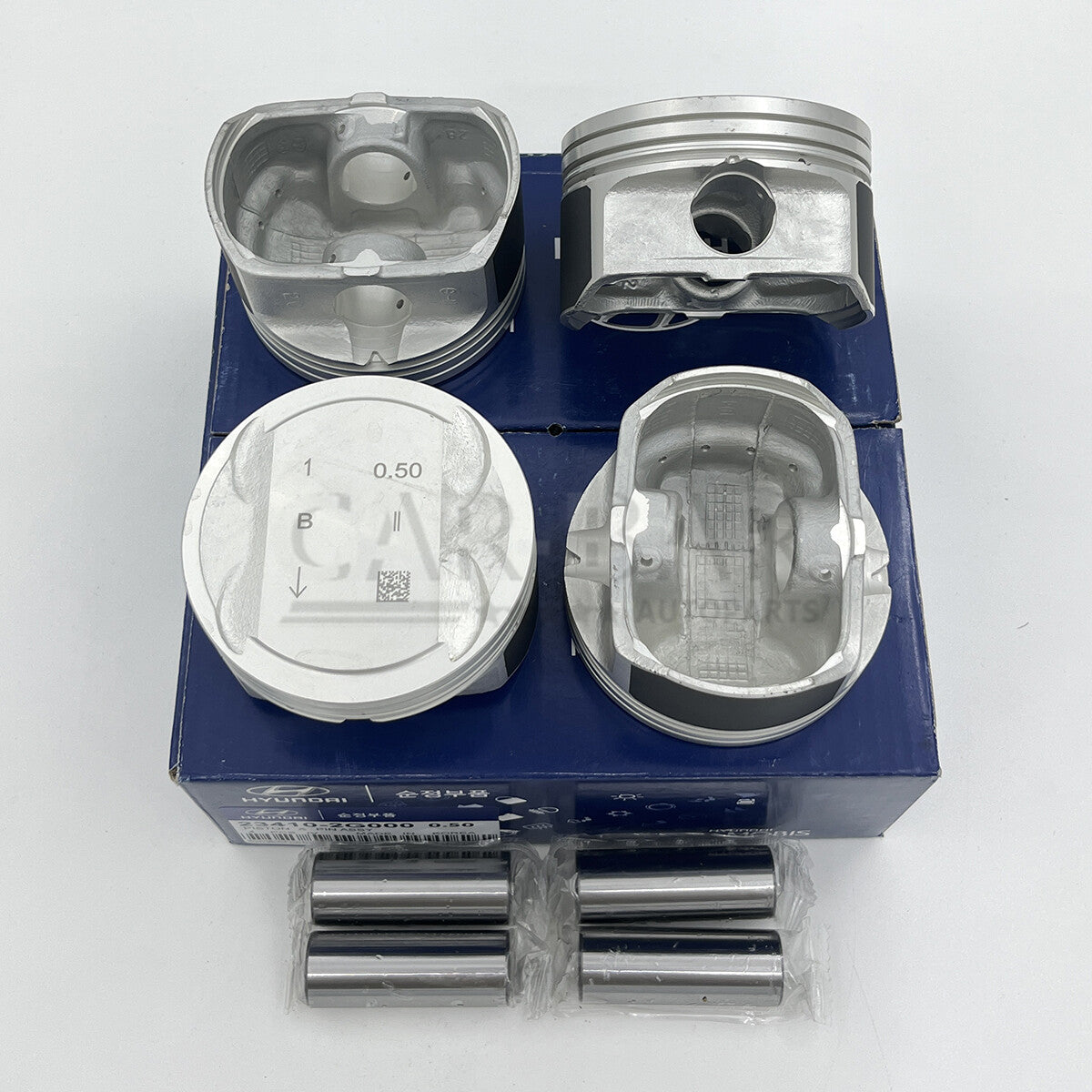 Oversized+0.5mm Pistons 234102G000 for 10-13 for Kia Forte for Hyundai for Tucson 2.0L