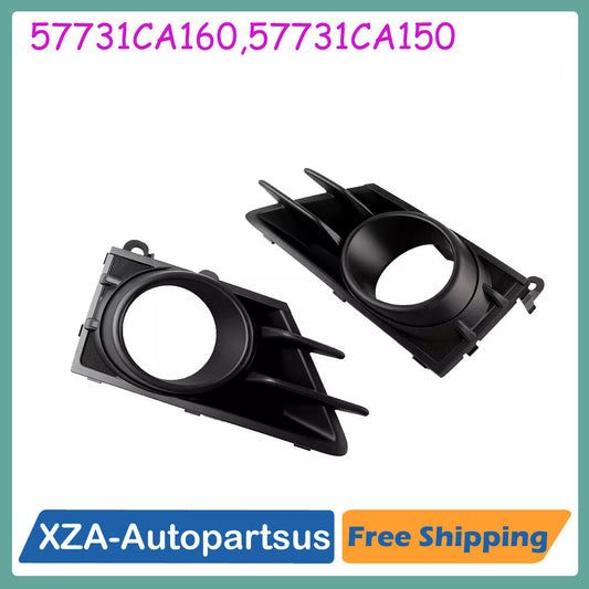 New 2PCS Bumper Foglight Bezel Kit for 13-16 for Subaru BRZ Left Right Front Black