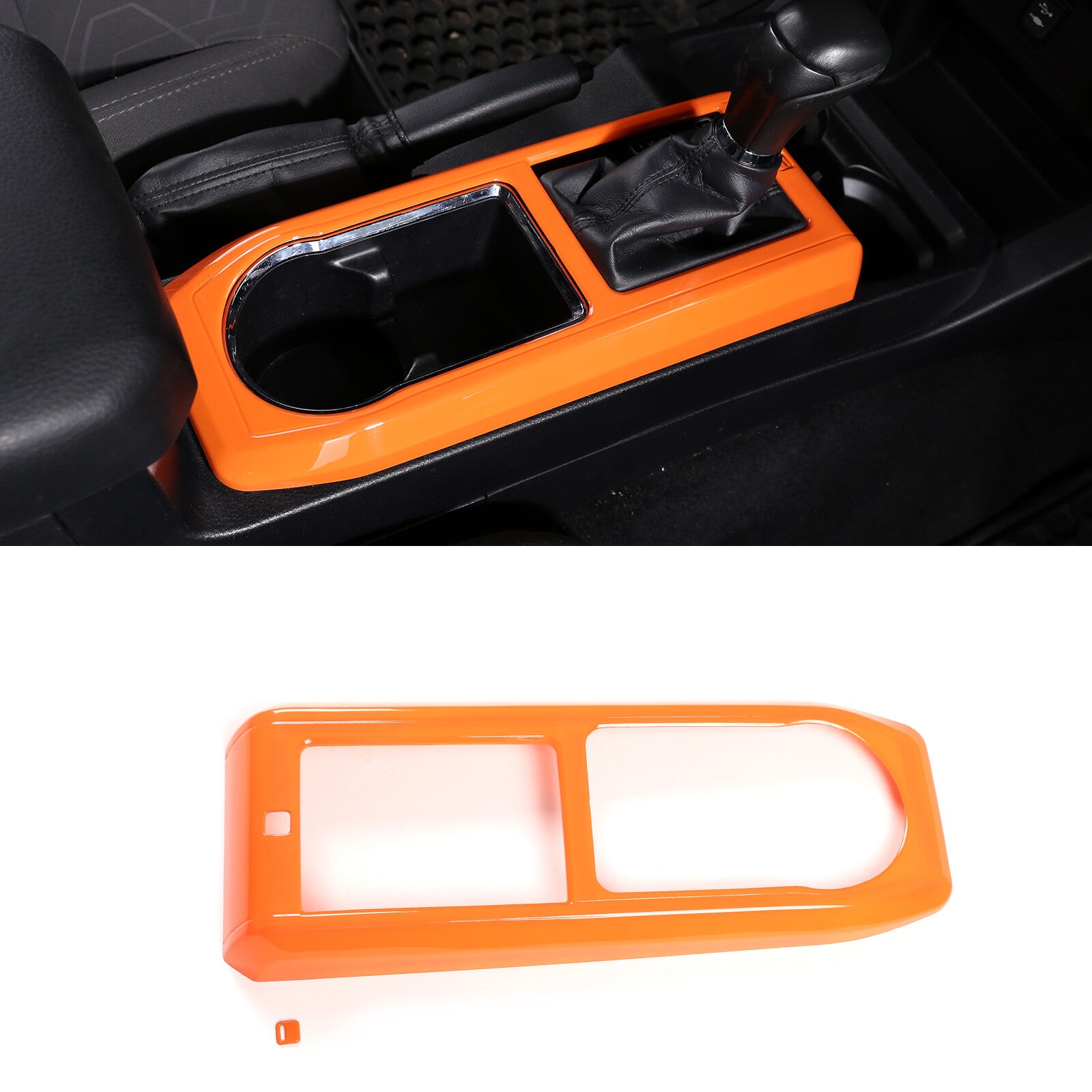 Red genuine carbon fiber steering wheel volume button cover for Corvette C7 14-19