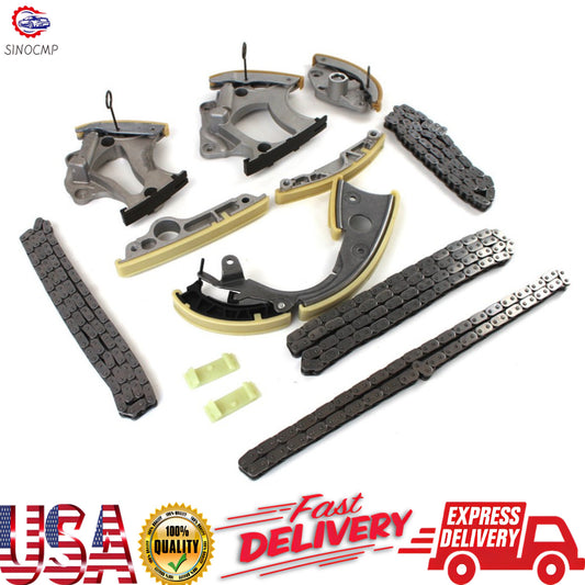 Timing Chain Kit Tensioners Rails Guide Set For 3.0T for VW Touareg for Audi S4 A7 for A8 Q5