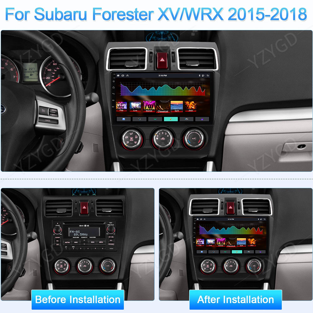 for Subaru for Forester /XV/WRX 2015-2018 GPS Android Carplay Stereo Car Radio Screen