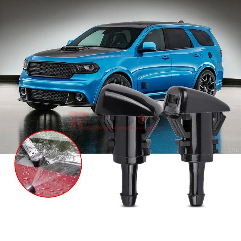Left+Right Windshield Washer Nozzle Jets Fits for Ram 1500 2500 3500 4500 2pcs