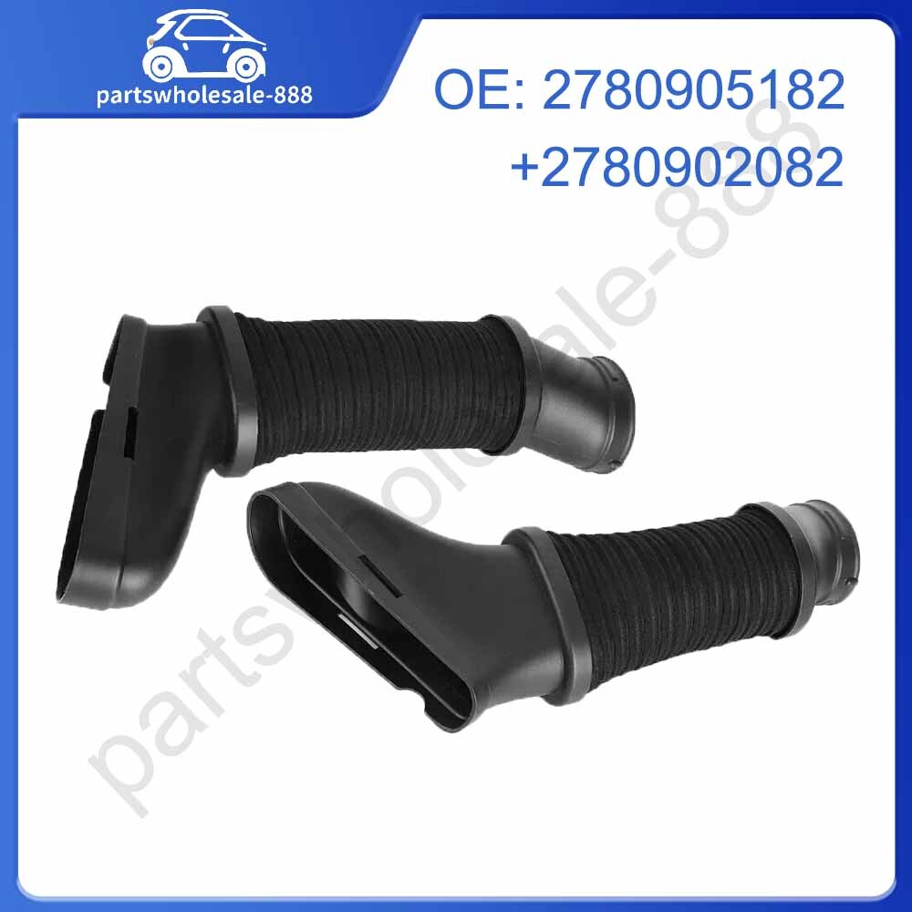 Pair Air Cleaner Intake Duct Hose For 2012-2017 for Benz E550 Cls550 Left+Right Side