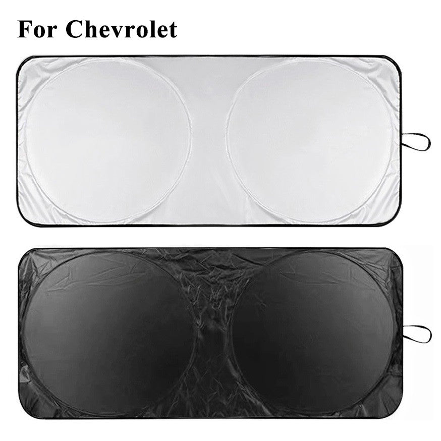 for Chevrolet Accessories Car Windshield Sun Shade UV Block Foldable Cover Visor