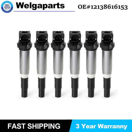 6PCS 12138616153 for BMW 135I 135IS 228I for ROLLS-ROYCE CULLINAN New Ignition Coil