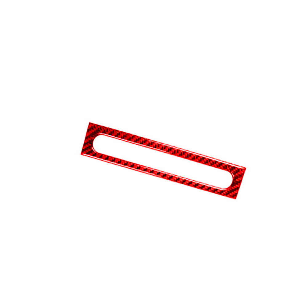 Red Carbon Fiber Temperature Display Trim Cover for Chevrolet COBALT 2005-2010