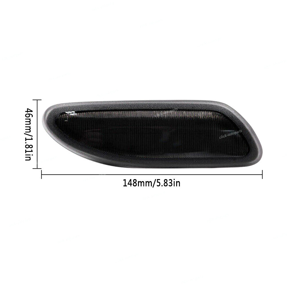 Front Right Side Marker Lights Lamp Smoked For 2001-07 for Mercedes for Benz C-Class