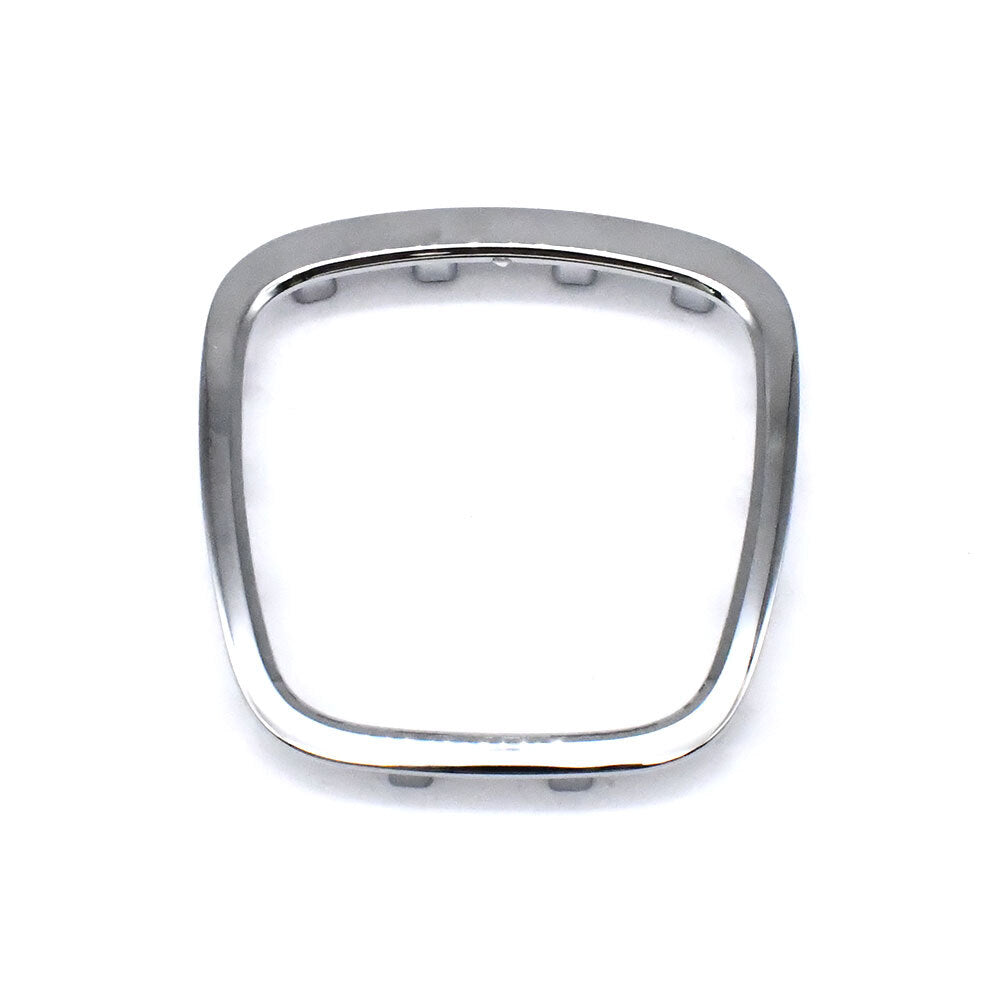 1pc for AUDI for A4 for A5 for A5 for A6 Q5 Q7 Silver Car Steering Wheel Center Logo Trim Frame