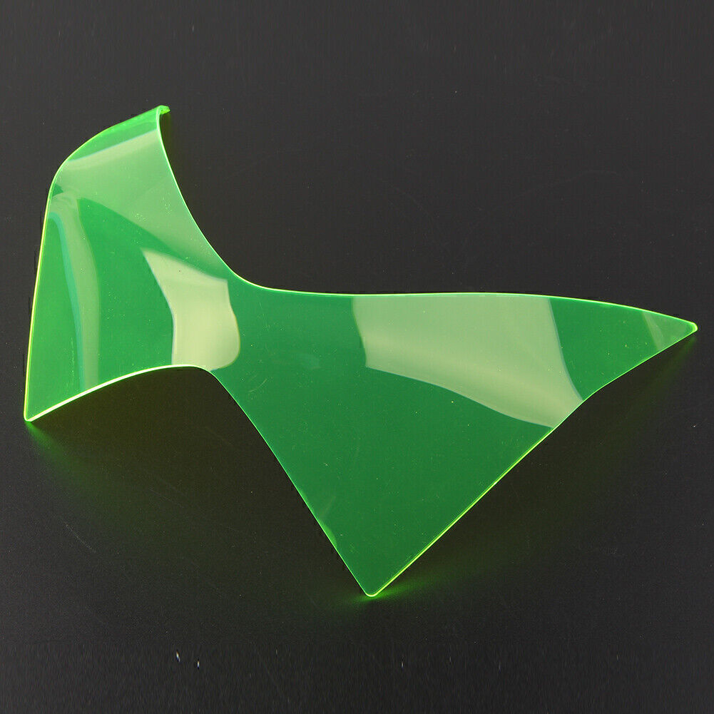Front Headlight Screen Cover Shield Guard Lens Green for KAWASAKI Z250 Z300 Z800