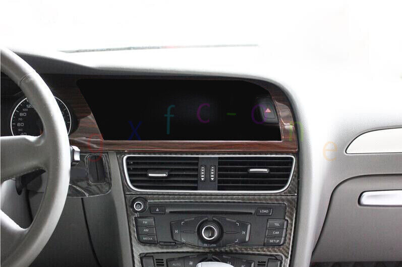 for Audi A4 2013-16 ABS Wood Grain Look Dashboard Instrument Frame Cover Trim 1P