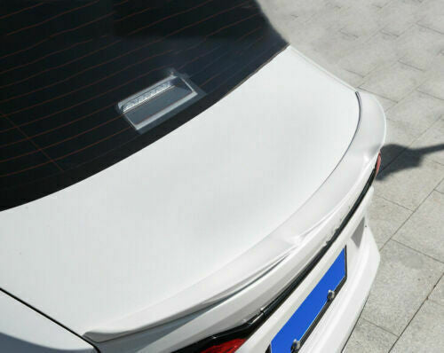 for Toyota for Corolla 2019-2022 Pearl White Rear Door Tail Trunk Spoiler Wing Lip