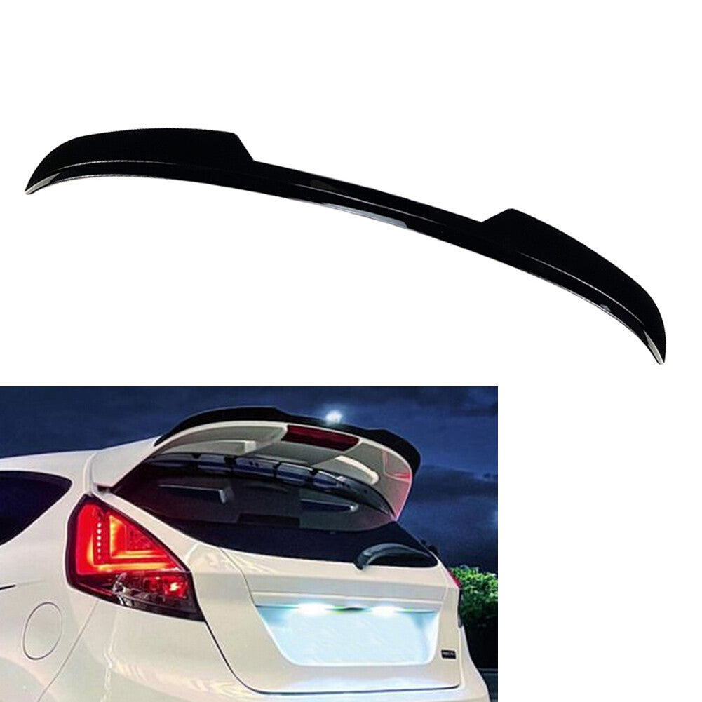 Glossy Black Car Rear Roof Spoiler Wing FIT for Ford Fiesta ST-Line 2008-2017