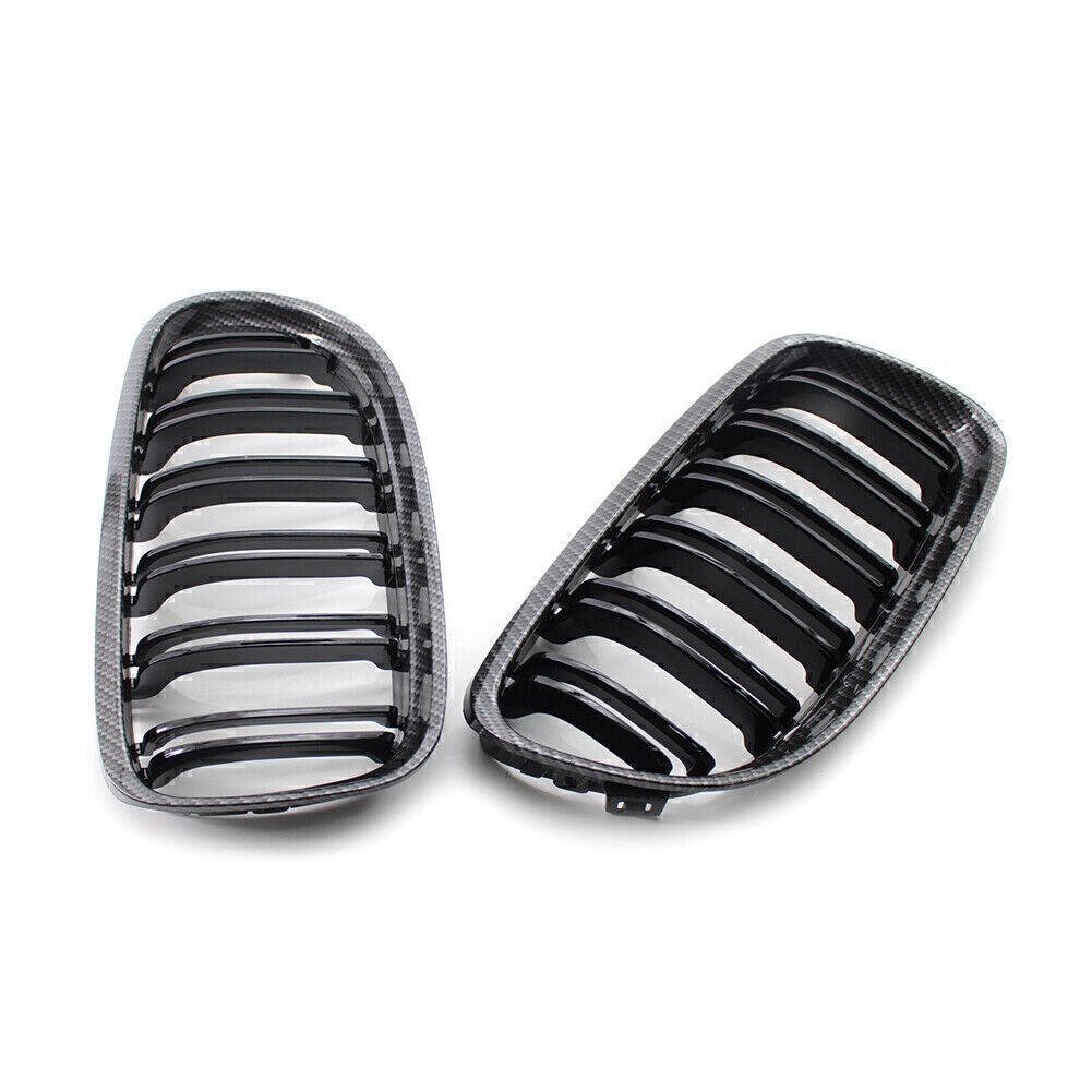 Double Slat Front Grill Kidney Grille Fit for BMW E90 E91 2009-12 325i 328i 335i