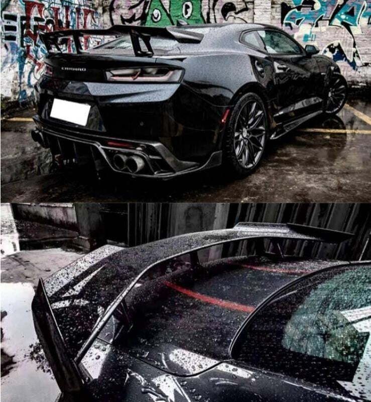 Carbon ABS Rear Wing Trunk Spoiler for Chevy Camaro 2016-2022 ZL1 1LE Style
