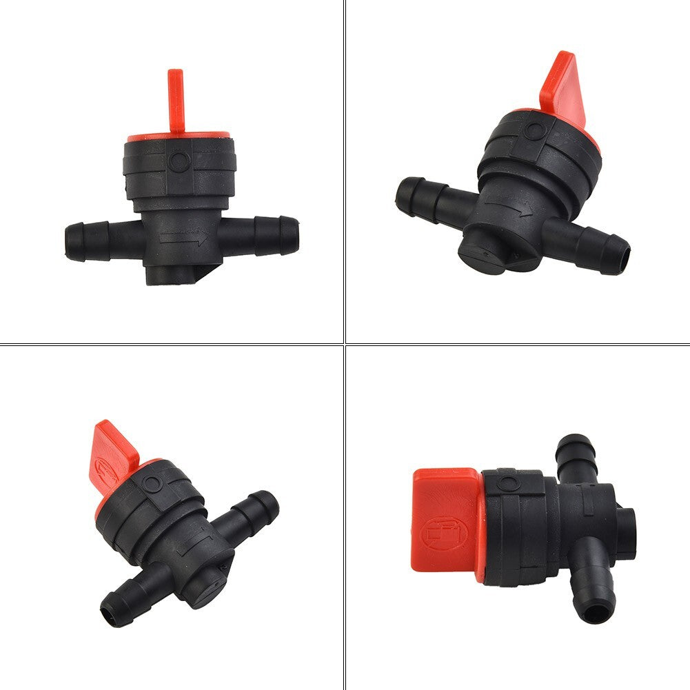 1 Pcs 8mm Plastic Petcock/Fuel Tap For 1/4 ID Pipe Motorcycle Lawnmower