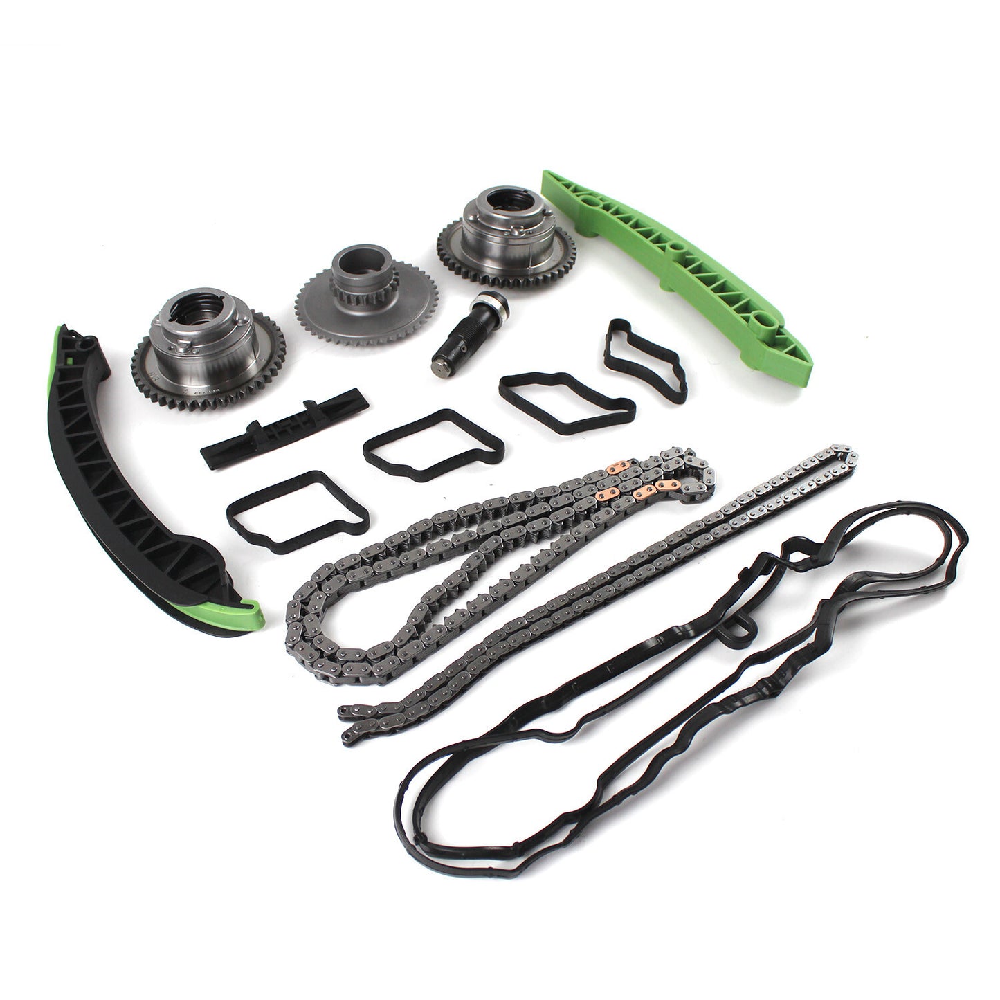 M271 Engine Rebuild Kits Timing Chain Pistons Rings Set ¦µ82mm for Mercedes-Benz