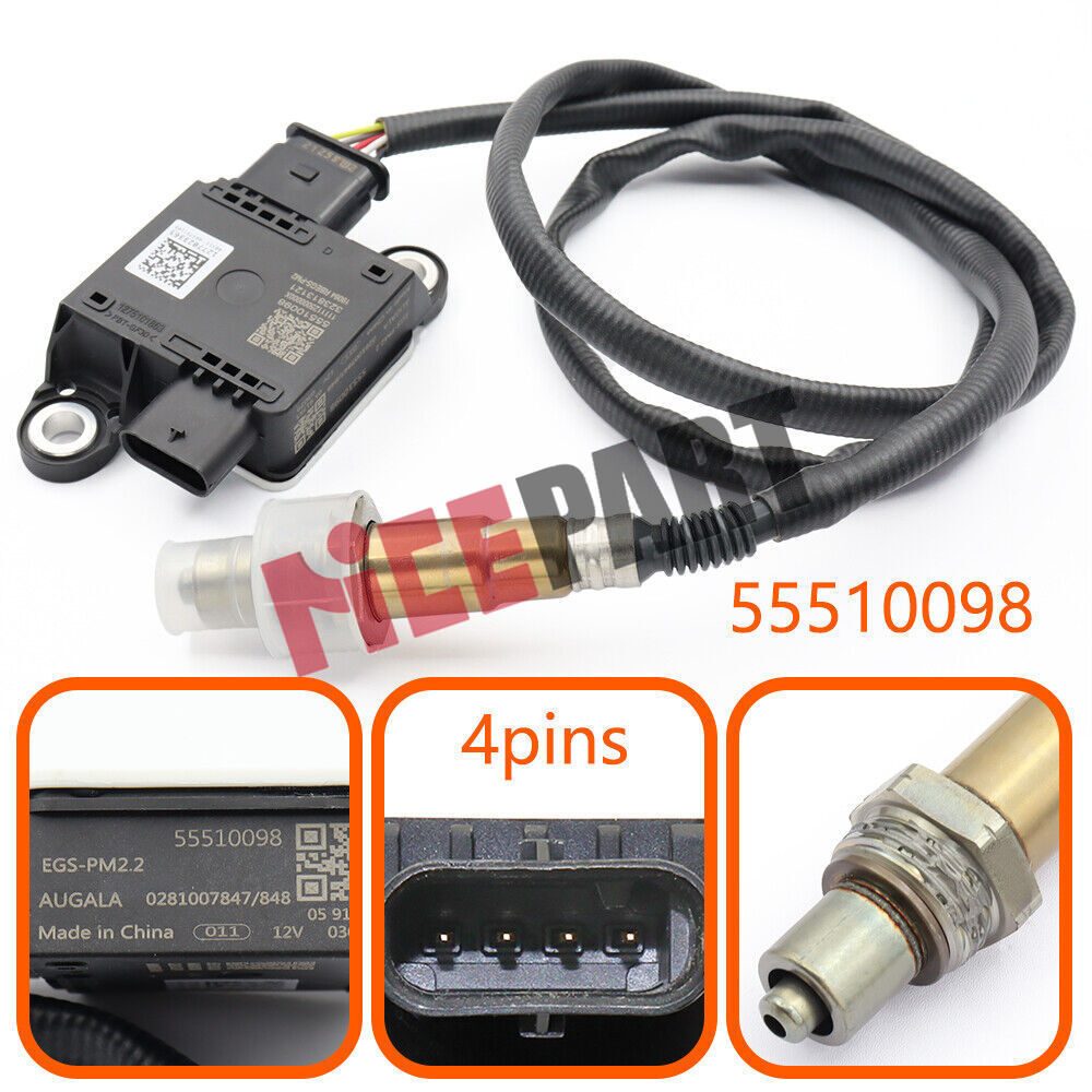55510098 Smoke Particulate Sensor Compatible with for Opel Astra K 1.6 CDTI 15-23