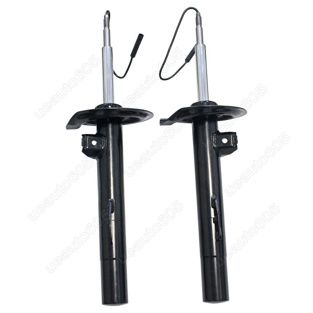 Pair for BMW E38 740i 740iL 750iL Front Shock Absorber Struts W/ EDC 1995-2001