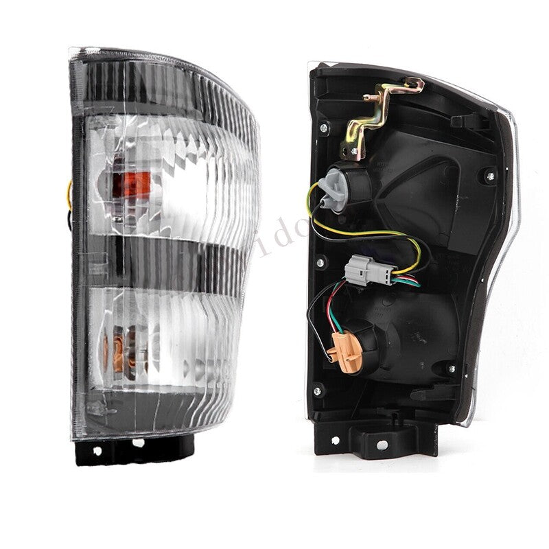 Pair Front Corner Indicator Light Lamp Left+Right for Isuzu Truck N 2004-2009