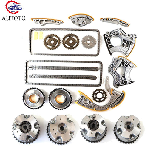 Timing Chain Tensioner Kit Camshaft Adjuster Kit for VW for Audi 4.2L BAR CAUA BVJ