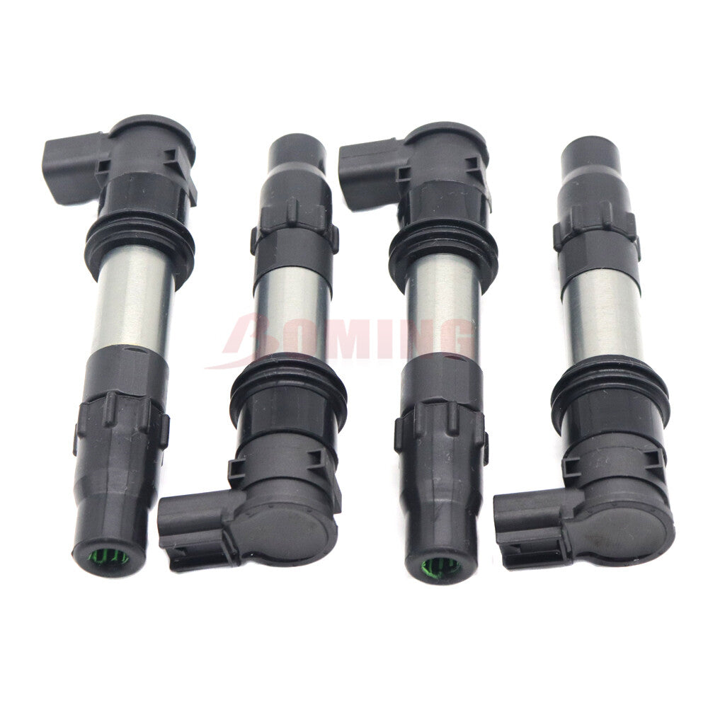 4-pack of brand new ignition coils 129700-5330, suitable for Suzuki GSX-R600, GSXS750, and GSX1250F. (2010-15)