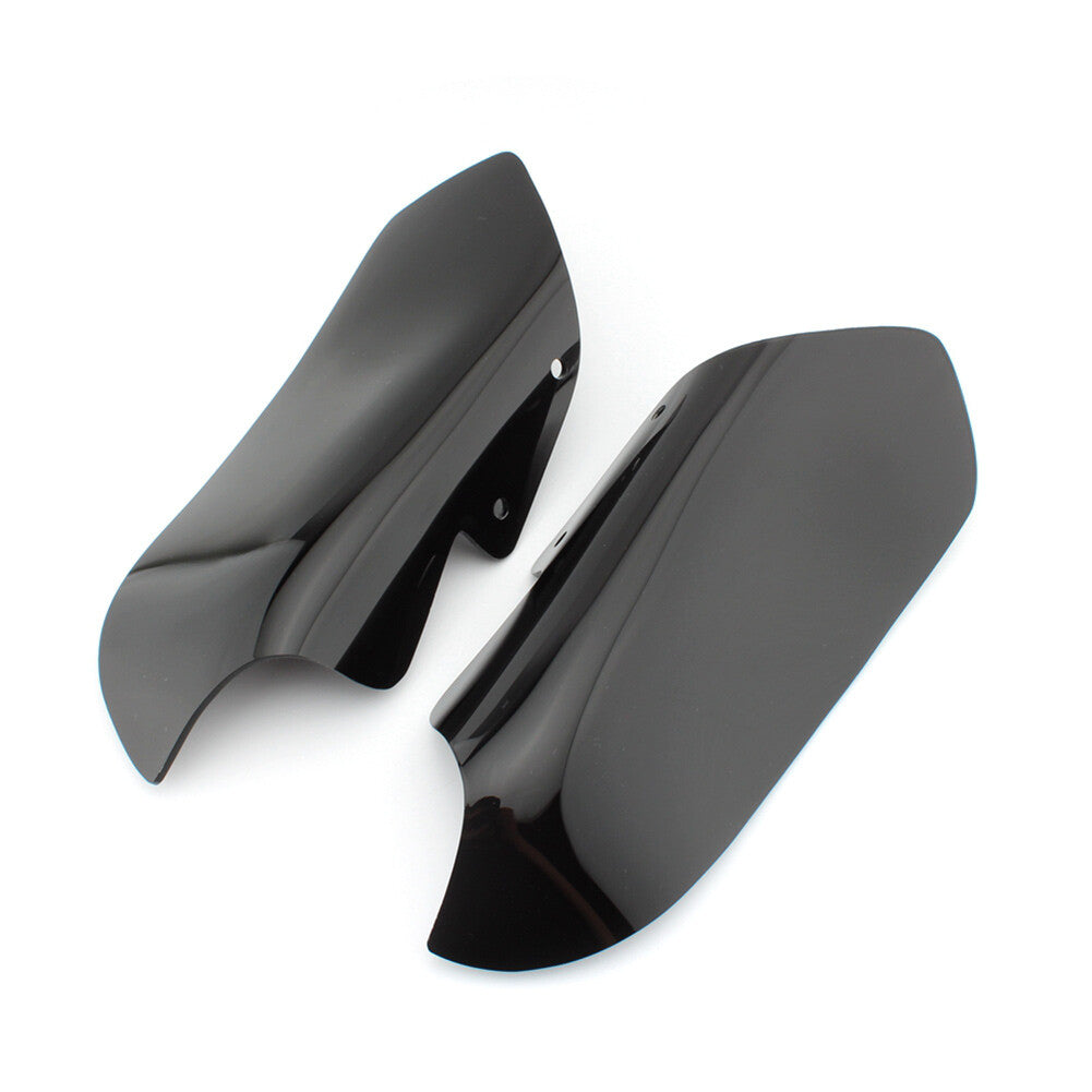 Black Motorcycle Windshield Side Wind Deflectors for Yamaha XT1200Z 2014-2022