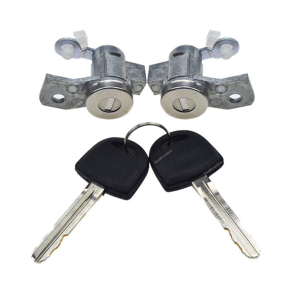 for Chevrolet for Hummer 19121155 Front RightLeft Door Lock Cylinders w/ Keys
