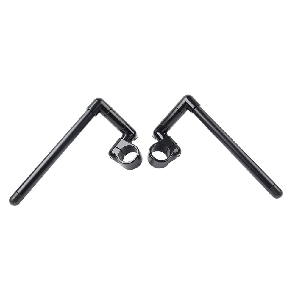 43MM Cafe Racer Bars 7/8 Motorcycle Universal Clip-On Handlebar Fork Tube