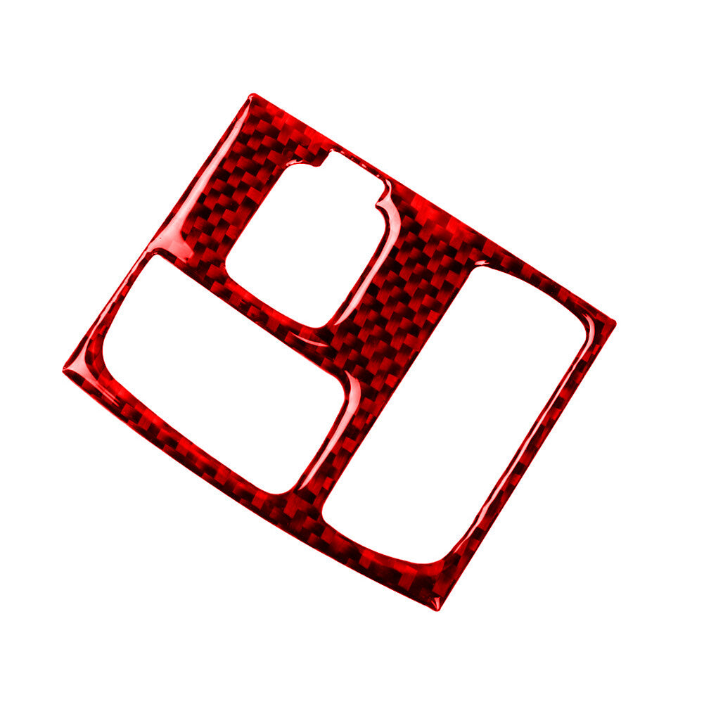 for Mitsubishi Lancer Carbon Fiber Front Reading Light Cover Trim Type B Red