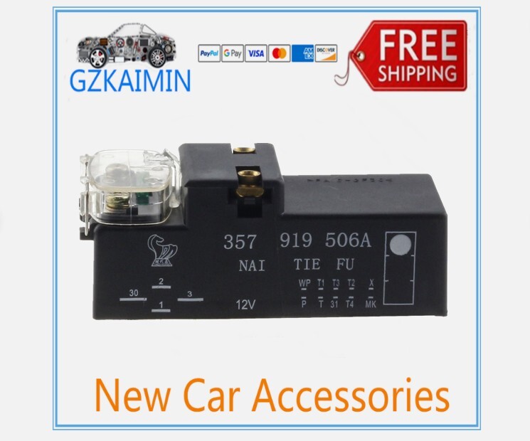 Equipment Manufacturer  357919506A - Engine Cooling Fan Control Module for Volkswagen for Golf , for Jetta , and for Passat