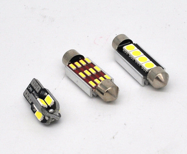 Error Full White 25 Lights LED Interior Kit for Porsche 958 for Cayenne 11-2014