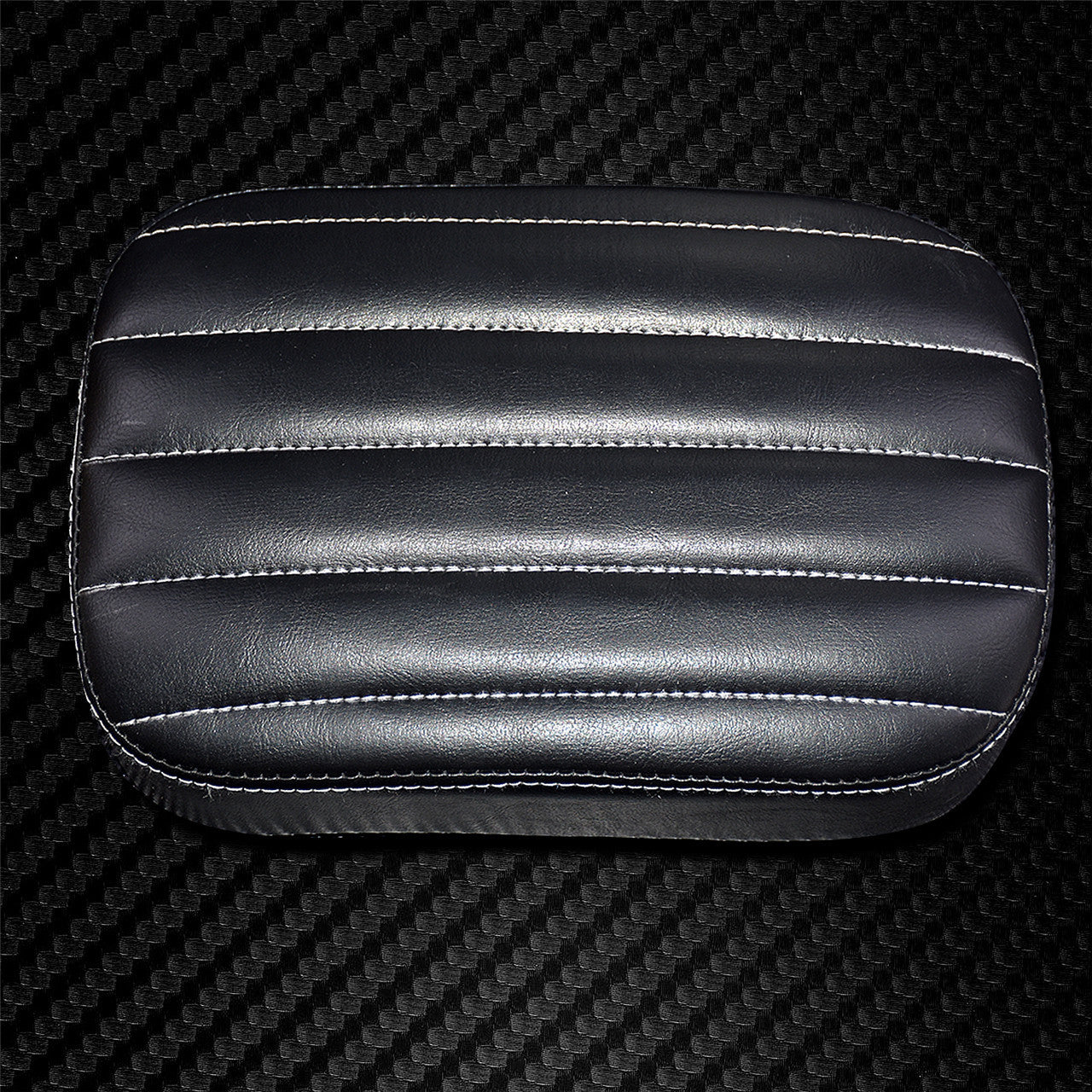 Vertical Stripes Rear Passenger for Seat Pillion Pad Fit for Harley Cruiser Chopper