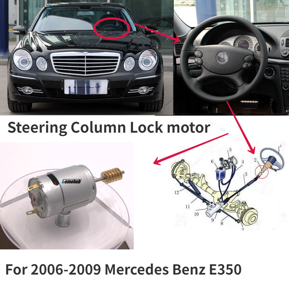 For 2006-2009 for Mercedes-Benz E350 Steering Lock Actuator motor