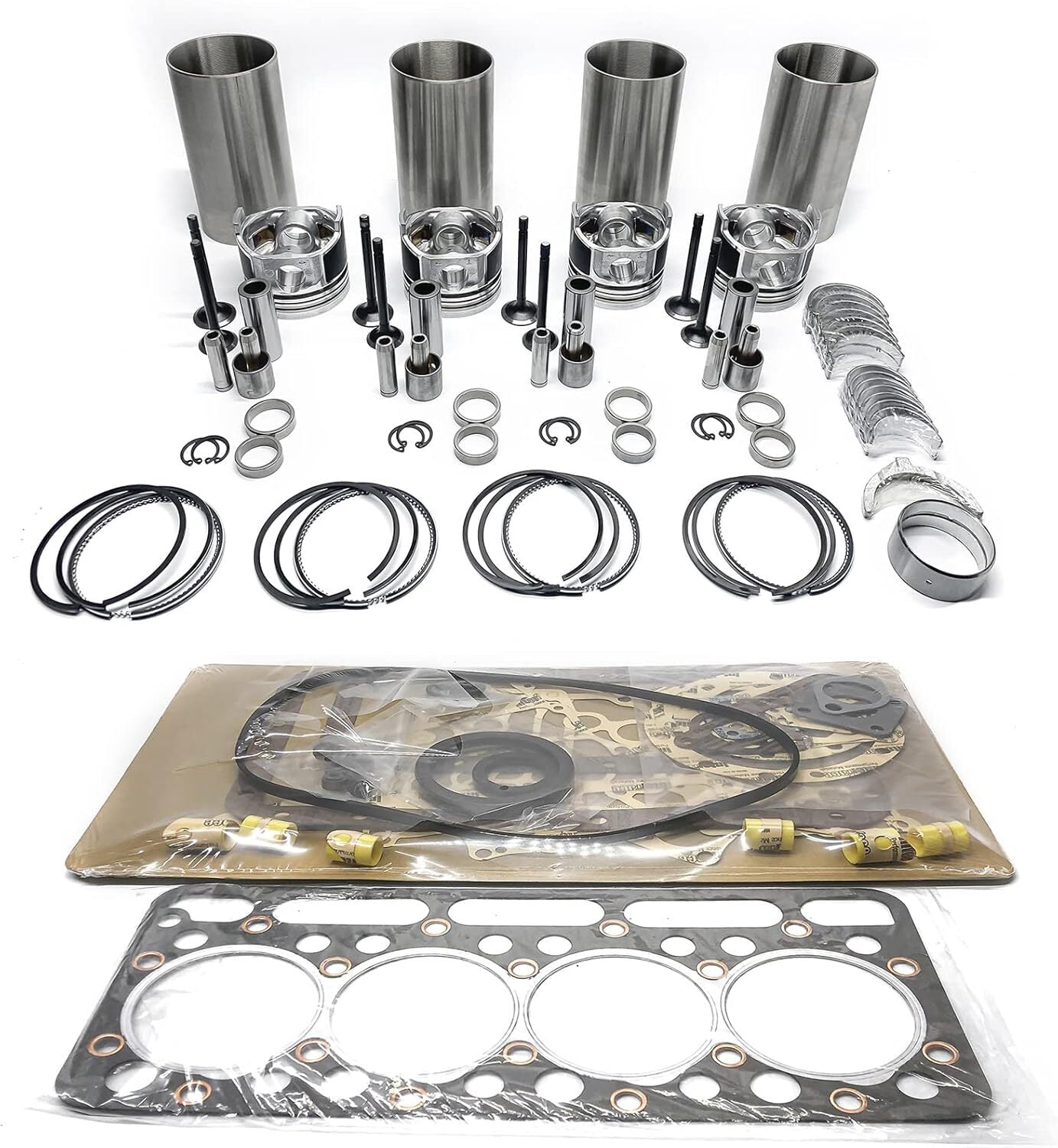 Overhaul Rebuild Kit for Isuzu 4JG2 Engine TCM Komatsu Hyster Forklift Truck