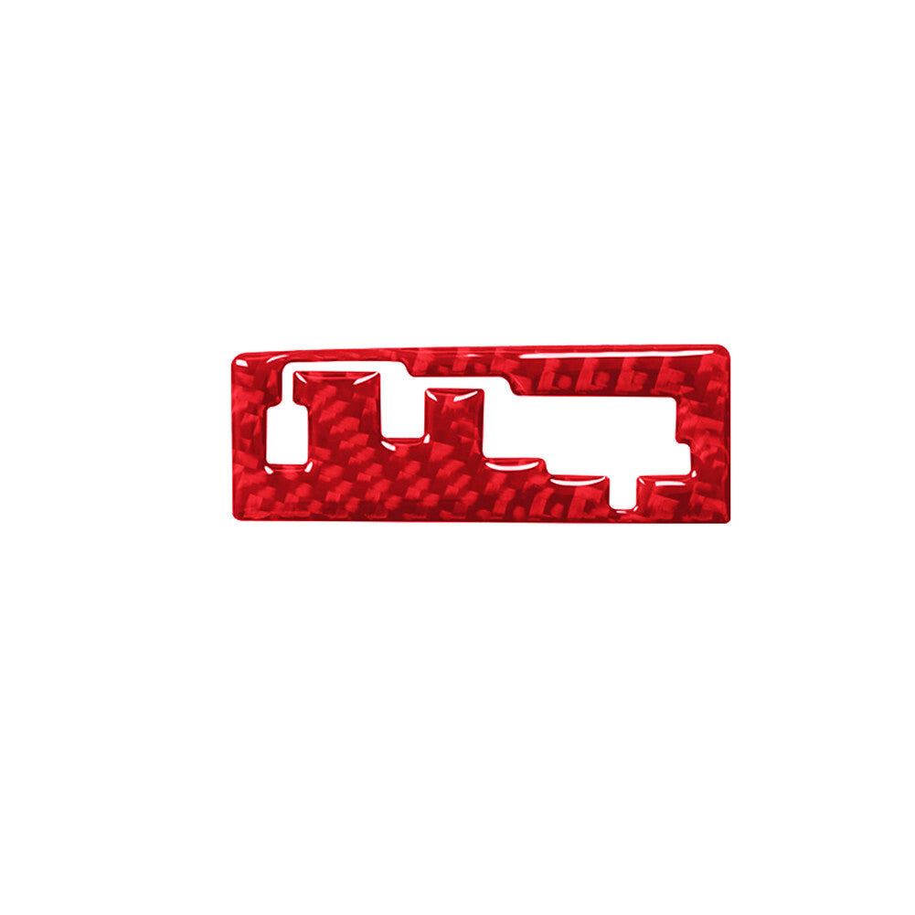 Red Carbon Fiber Transmission Side Trim for Lexus RC300 350 200T 2015-2020
