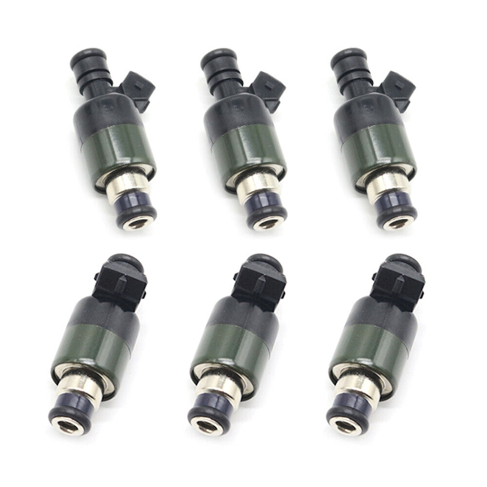 Set of 6 Fuel Injectors 1992-95 for Isuzu Rodeo for Honda Passport 3.2L 17089625 NEW