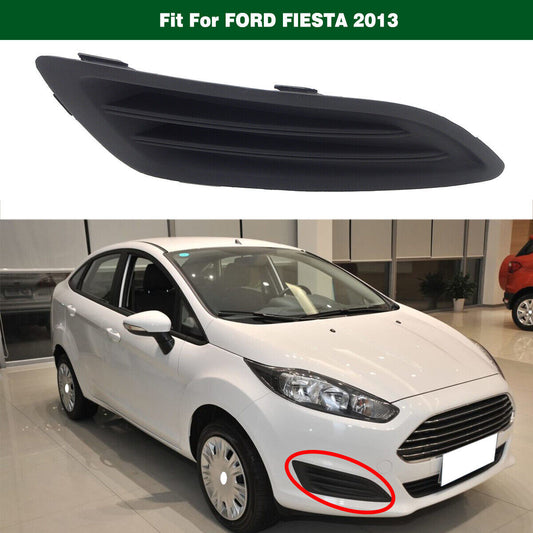 1Pcs Fog Light Lamp grille cover bezel W/O Hole Right for Ford Fiesta 2013-2015