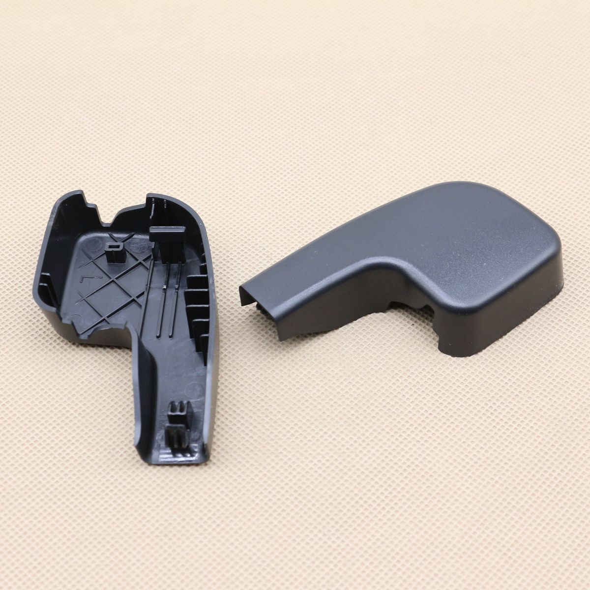 2-Piece Windshield Wiper Arm Cap Clip Holder for BMW E90 E91 E92 E93